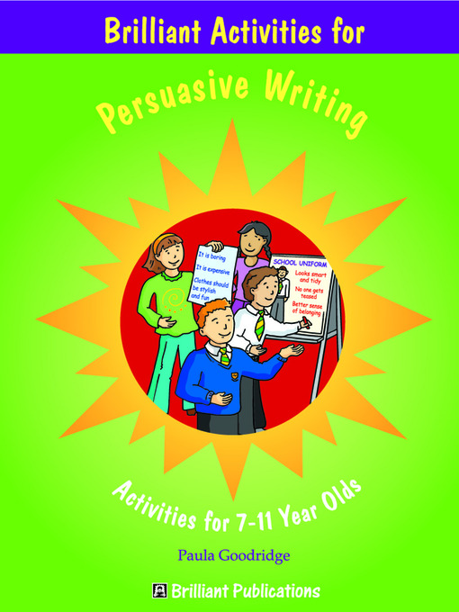 Cover image for Brilliant Activities for Persuasive Writing